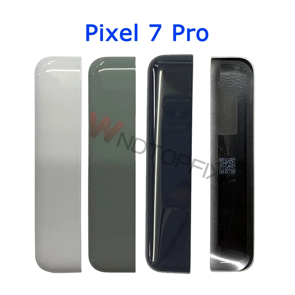 High Quality GP4BC GE2AE For Google Pixel 7 Pro Rear Cover Glass Strips Pixel 7 GVU6C GQML3 Battery Back Cover Glass Strips