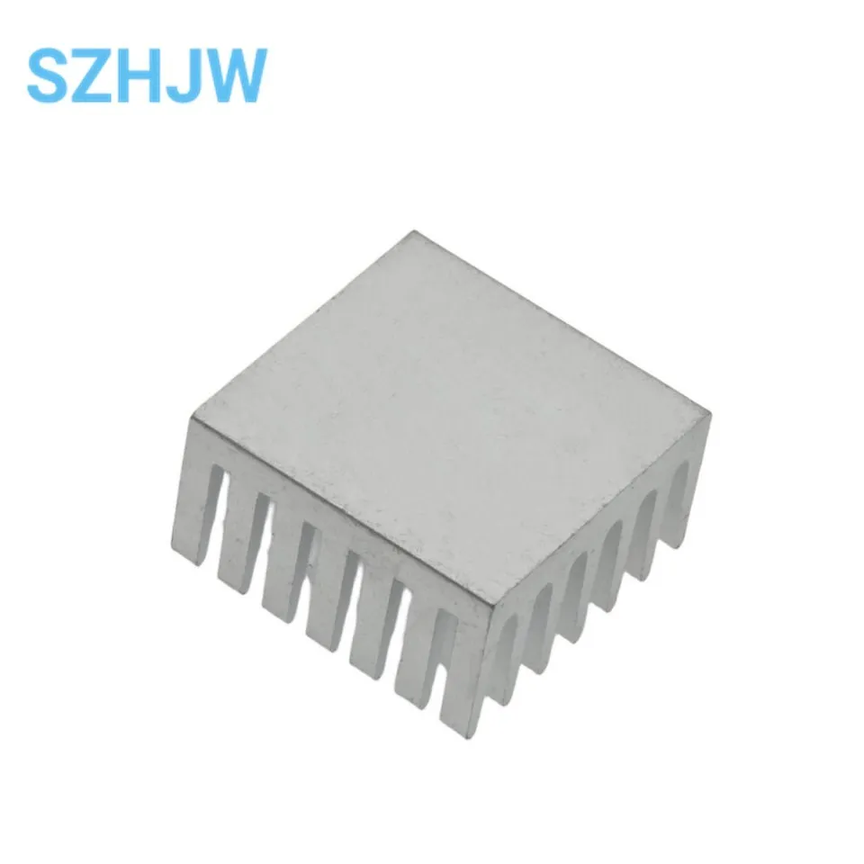 Heatsink Radiator Cooler Radiator 28x28x15MM High Quality White Slot Heat Sink