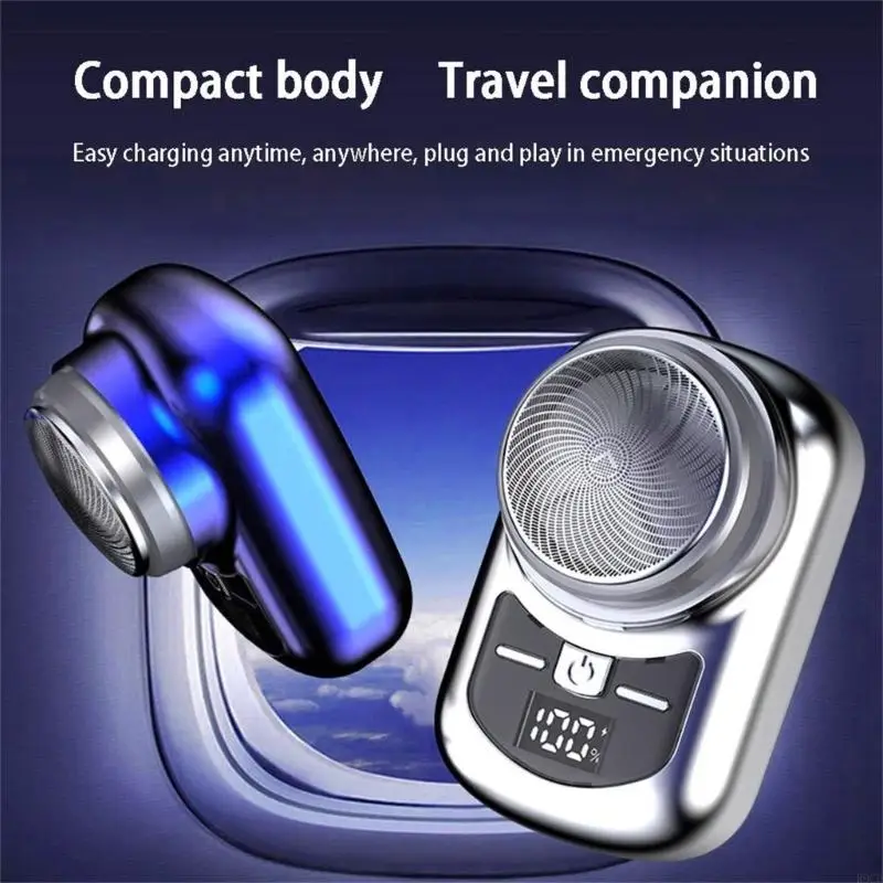 R9CD Portable Travel Mens Home Trimmer Rechargeable Cordless Face Face Razors