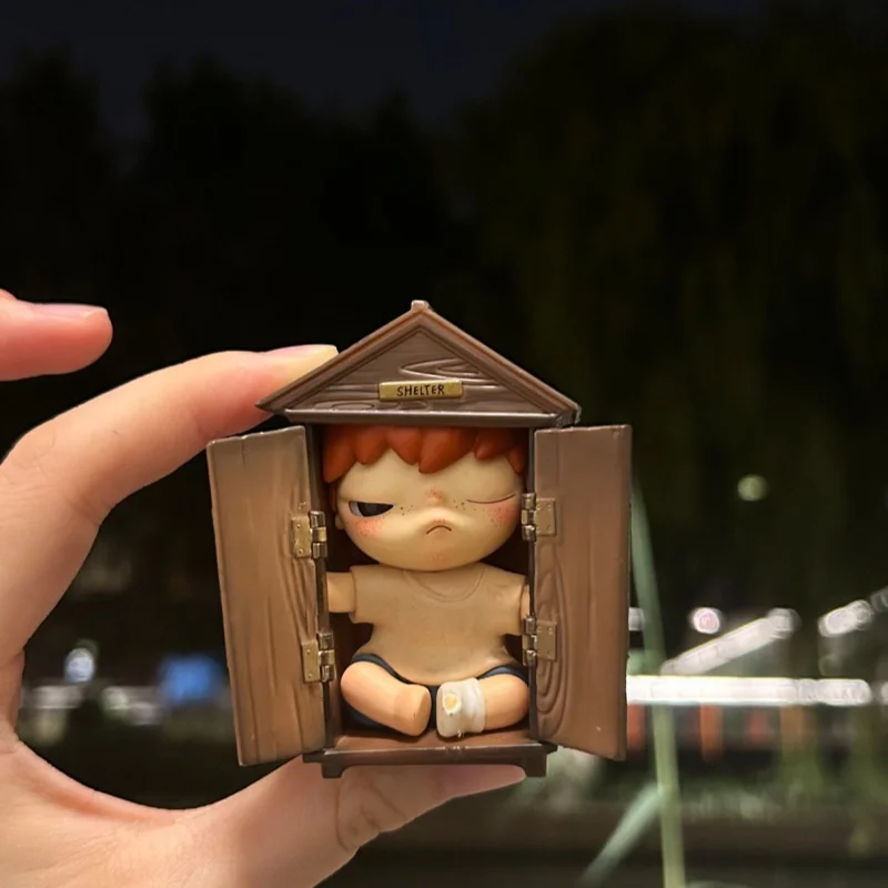

Genuine Popmart Hirono Shelter Series Blind Box Cute Doll Trendy Toy Desktop Ornament Cool Model Garage Kit Birthday Gift