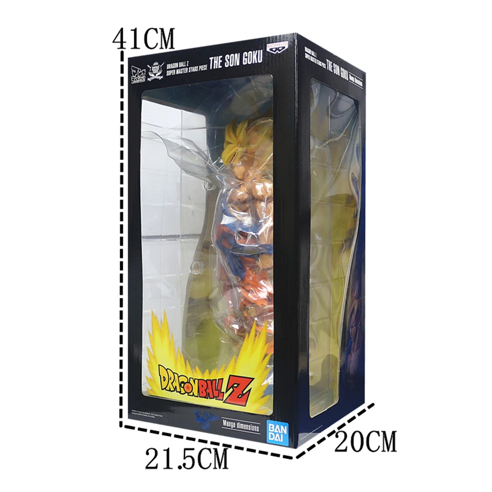 100% Original Genuine Banpresto Dragon Ball Z SMSP Super 34cm Son