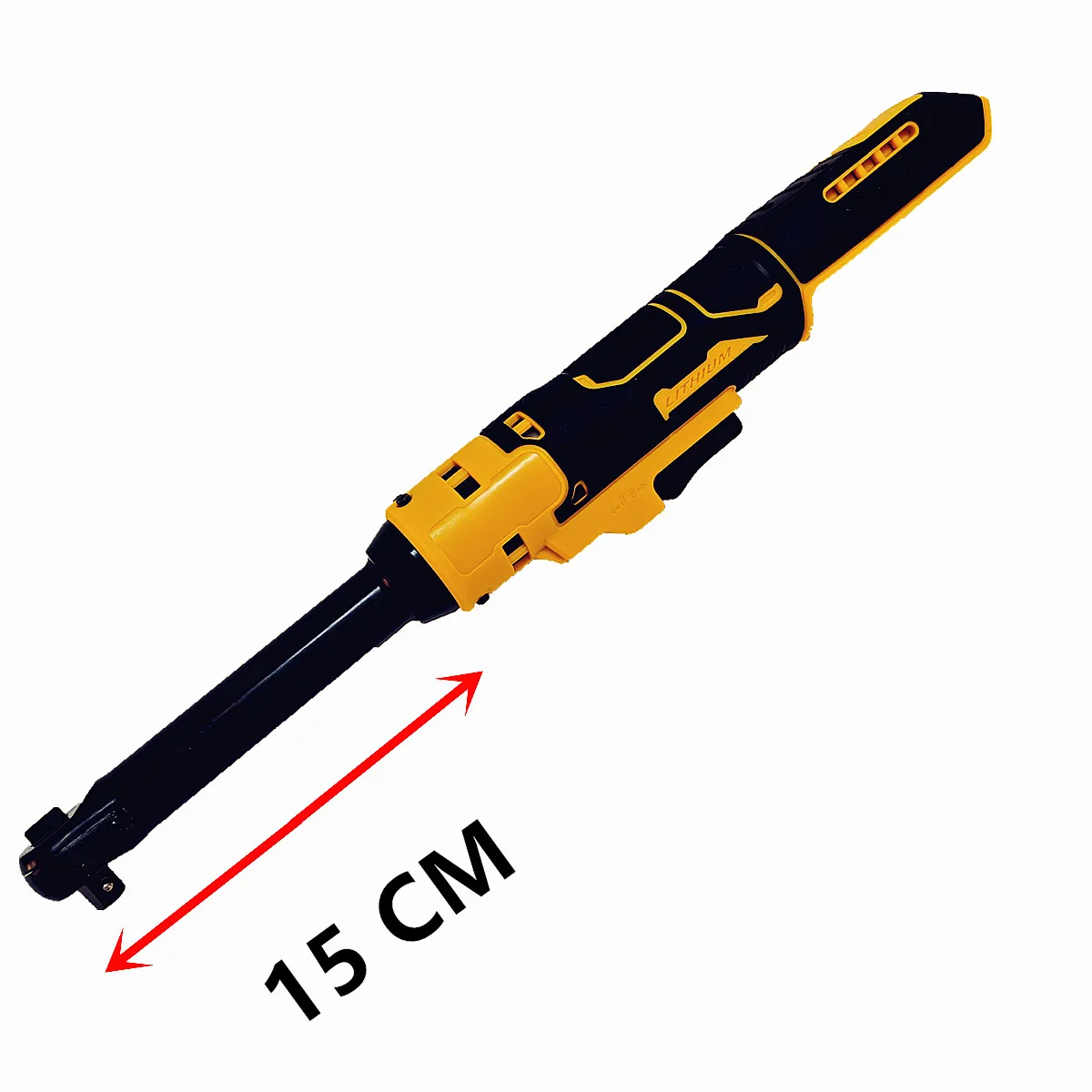 Upgraded Extended Electric Ratchet Wrench 3/8\