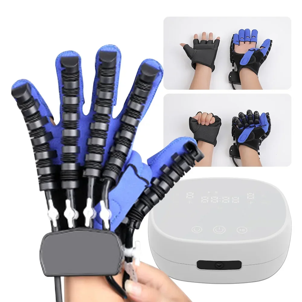 

Rehabilitation Robot Glove Hand Rehabilitation Device for Patients Stroke Hemiplegia Hand Function Recovery Finger Trainer Home