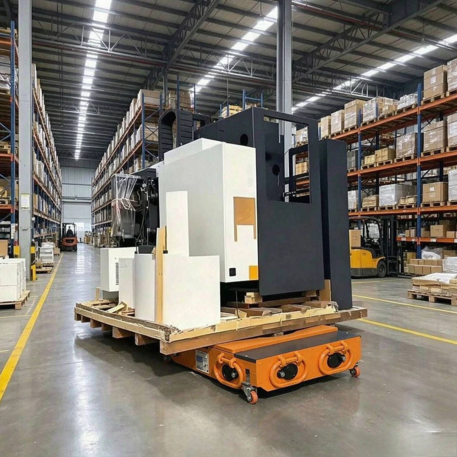 Warehouse Electric Tank Roller Remote Control Electric Machinery Skate Heavy Duty Electric Transfer Trolley Factory Price