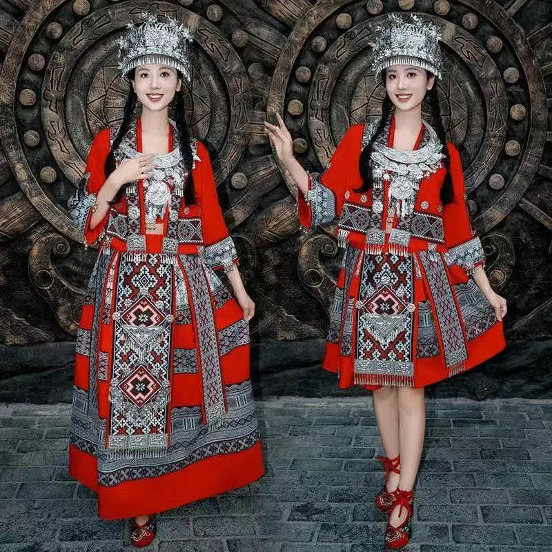 abito-tradizionale-cinese-stile-nazionale-miao-rosso-per-donne-costume-hanfu-per-carnevale-e-spettacoli-abbigliamento-femminile-hmong