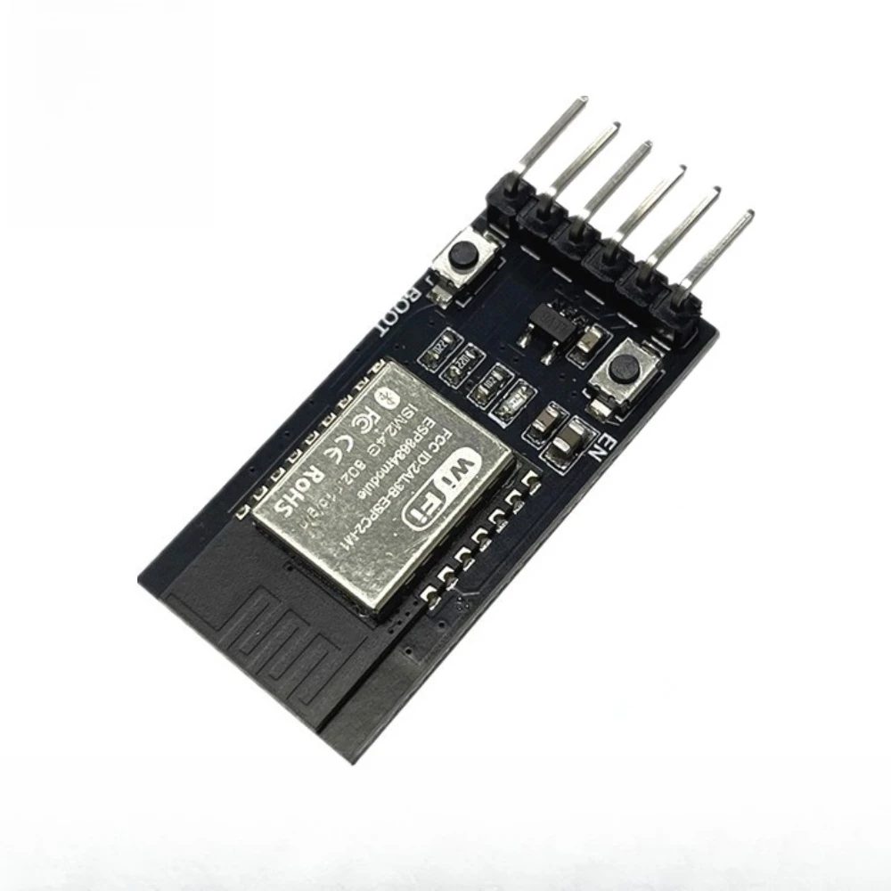 2pcs ESP32 C2 M1 Transparent Transmission Module Wireless WiFi Bluetooth Serial Passthrough Replacement for DT06 HC05