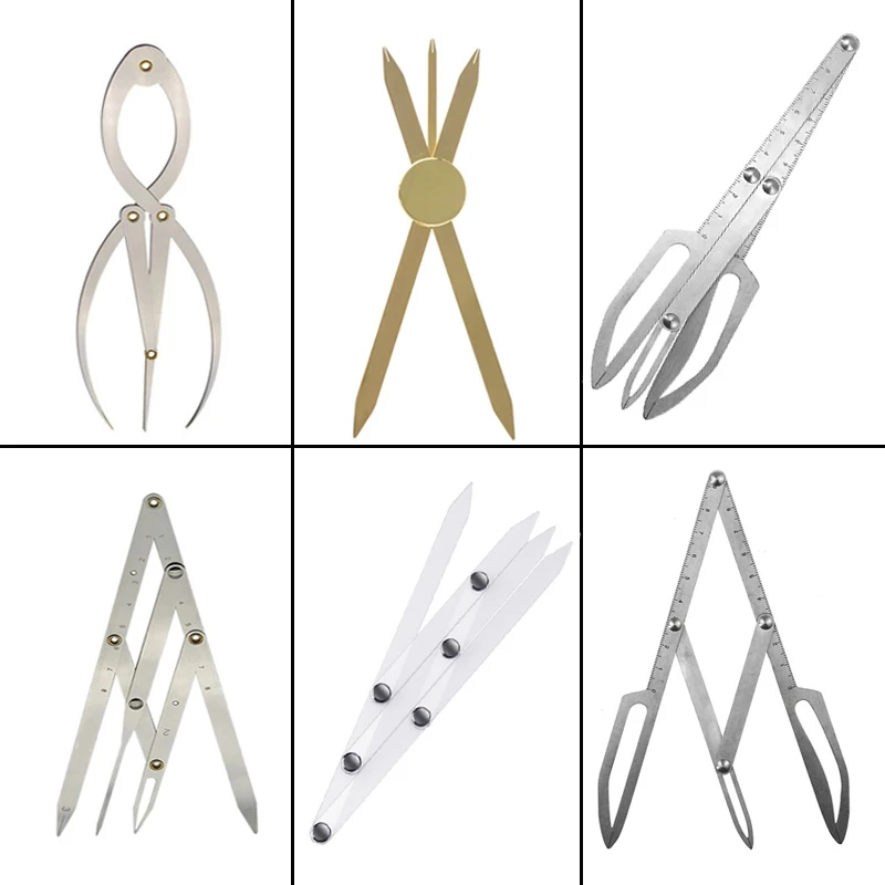 

Микроблейдинг из нержавеющей стали, балансирующее позиционирование, татуировка, эквидалированная линейка для отображения бровей, Золотое соотношение, фотоинструмент 1p