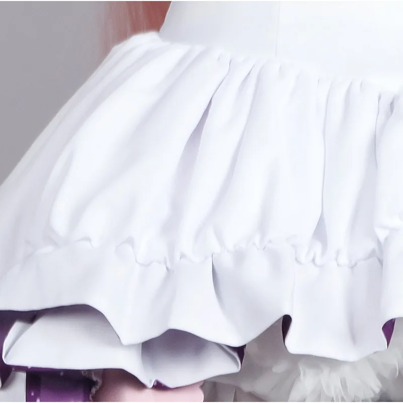 أزياء أنيمي Puella Magi Madoka Magica Kaname Madoka الذهبية التأثيرية أزياء المعركة الموحدة فستان الملاك ملابس الفتيات لحفلات الكرنفال