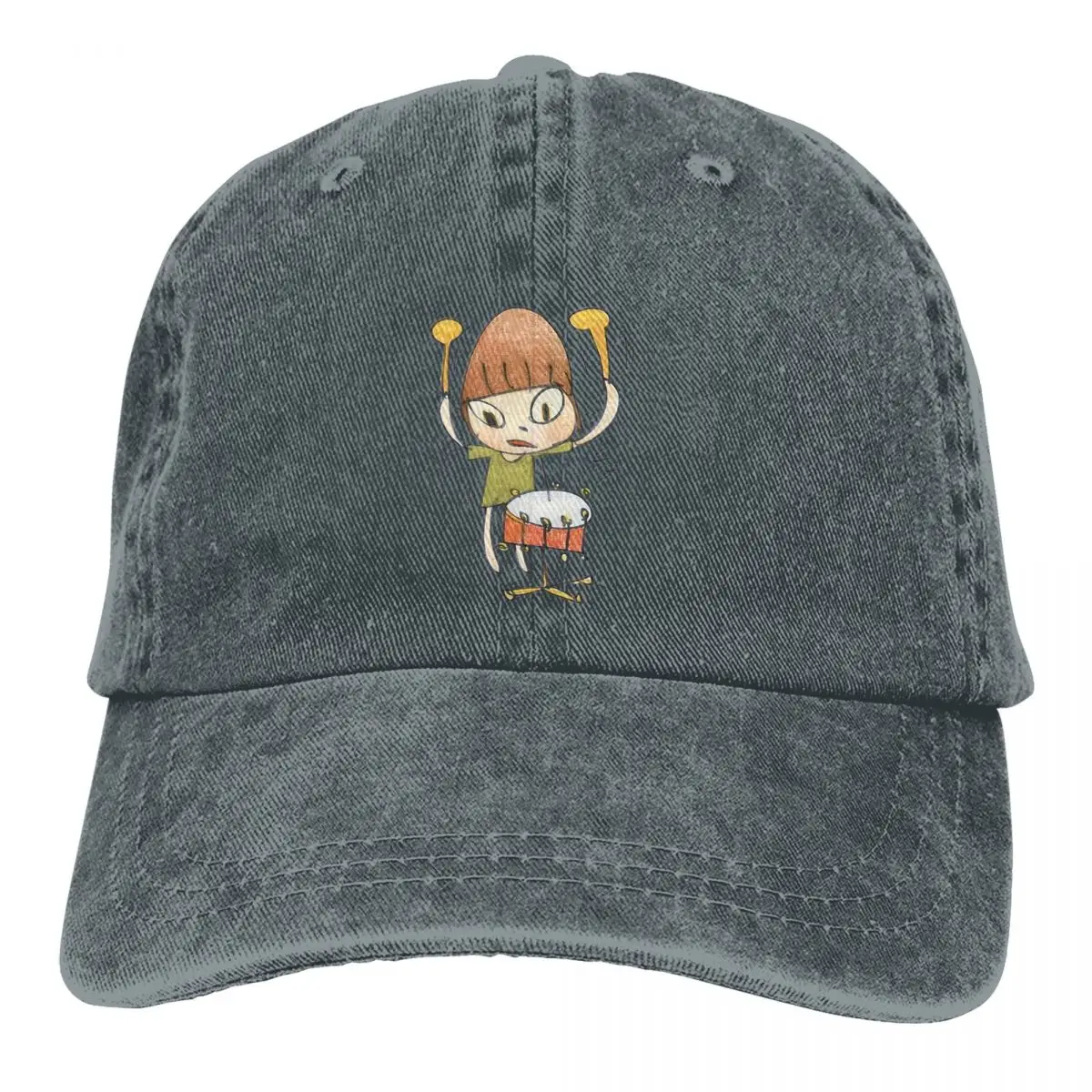 Summer Cap Sun Visor Drummer Nara Hip Hop Caps Yoshitomo Nara Cowboy Hat Peaked Hats