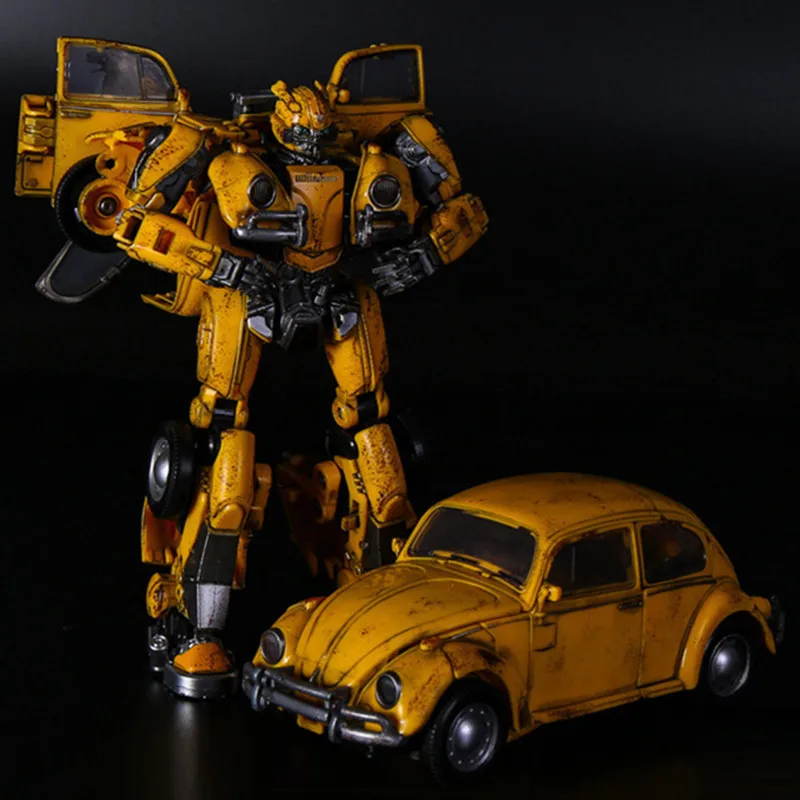 AOYI-figuras de acción de Transformers para niños, juguetes de transformación de 18CM, serie de películas, Robot, regalos para niños, modelo de coche SS38