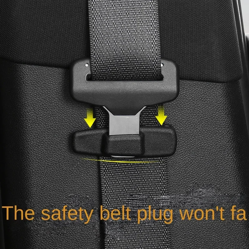 2PCS Universal Strong Car Safety Belt Protection Clip Plastic Seat Belt Clamp Buckle Adjustment Lock Fastener Car Accessories