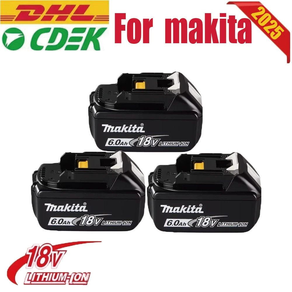 

18V Battery BL1840 BL1830B BL1850B BL1850 BL1860 BL1815 Replacement Lithium Battery 100% Genuine Makita 6Ah/5Ah/3Ah for Makita