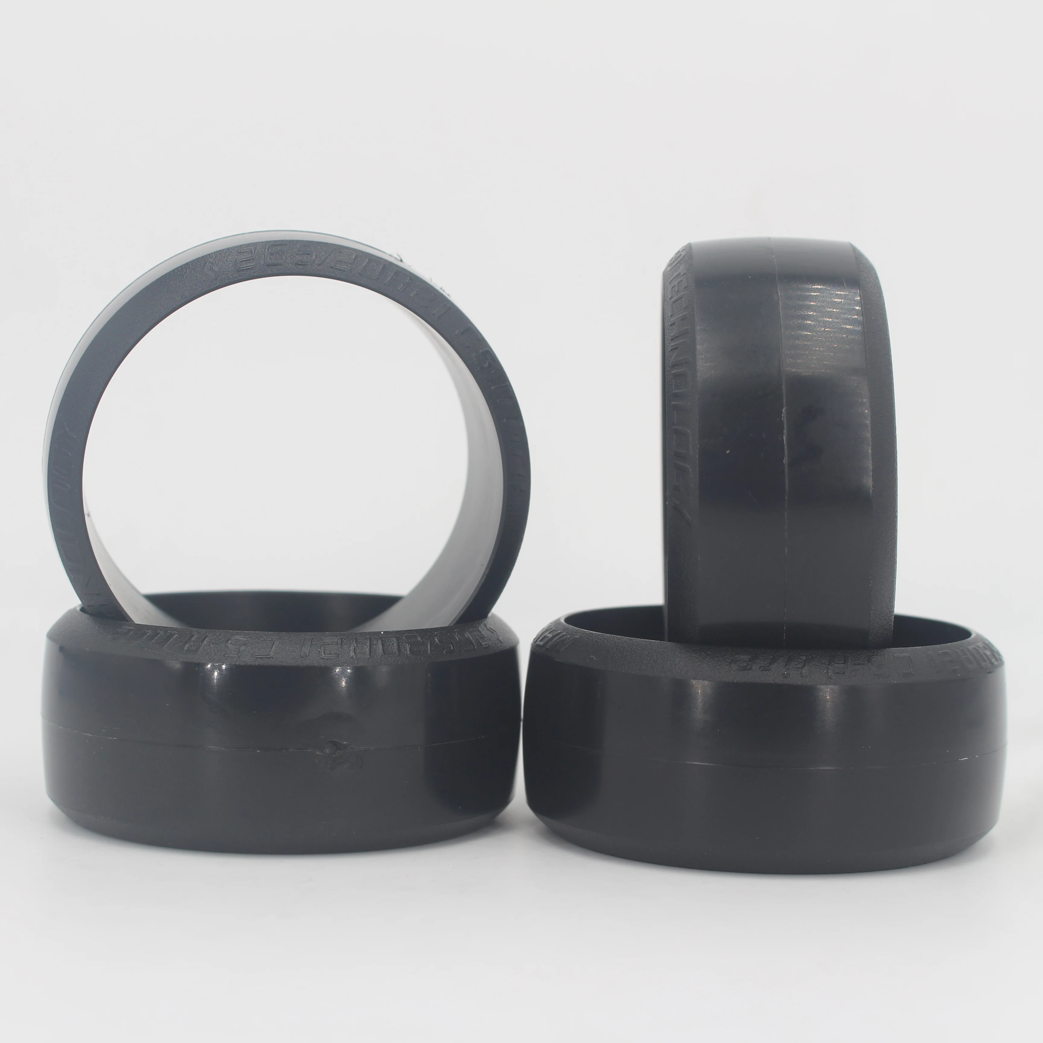 4pcs RC 1/10 CS-R Drift Tires Tyre Three different Hardness With Silencing Sponge For HPI HSP Yokomo MST Tamiya