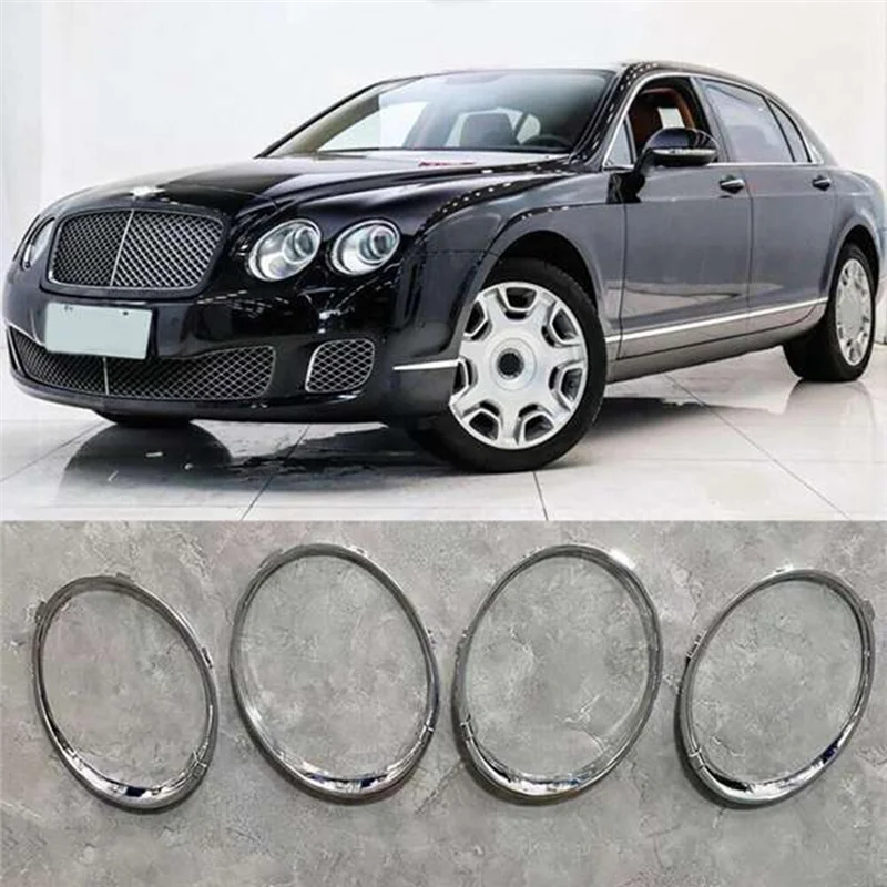 

Electroplated Bright Strip Headlight Ring Frame For Bentley Continental Flying Spur 2005-2013
