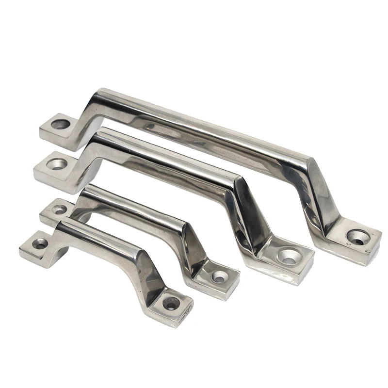 

Solid Stainless Steel Bow Door Handle Industrial Cabinet Heavy Equipment Knob Chassis Pull Toolbox Case Hardware