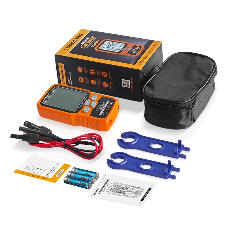 LODESTAR LD673PV الشمسية MPPT متر 1000 واط الضوئية أقصى قدر من الطاقة لوحة طاقة شمسية تستر الذروة دائرة مفتوحة اختبار الجهد