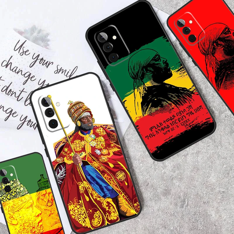 Emperor Menelik Ii Of Ethiopia Adwa Cover For Samsung Galaxy A52 A32 A22 A12 A13 A23 A33 A53 A51 A71 A15 A25 A14 A34 A54 Case