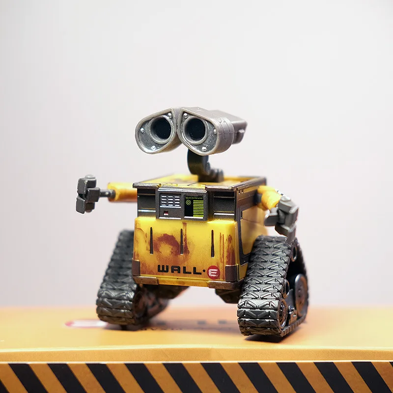 NECA Disney Wall E & EVE Thinkway Toys WALL E Transforming PVC Robot Collection Action Figure Model Toys Birthday Gifts ﻿