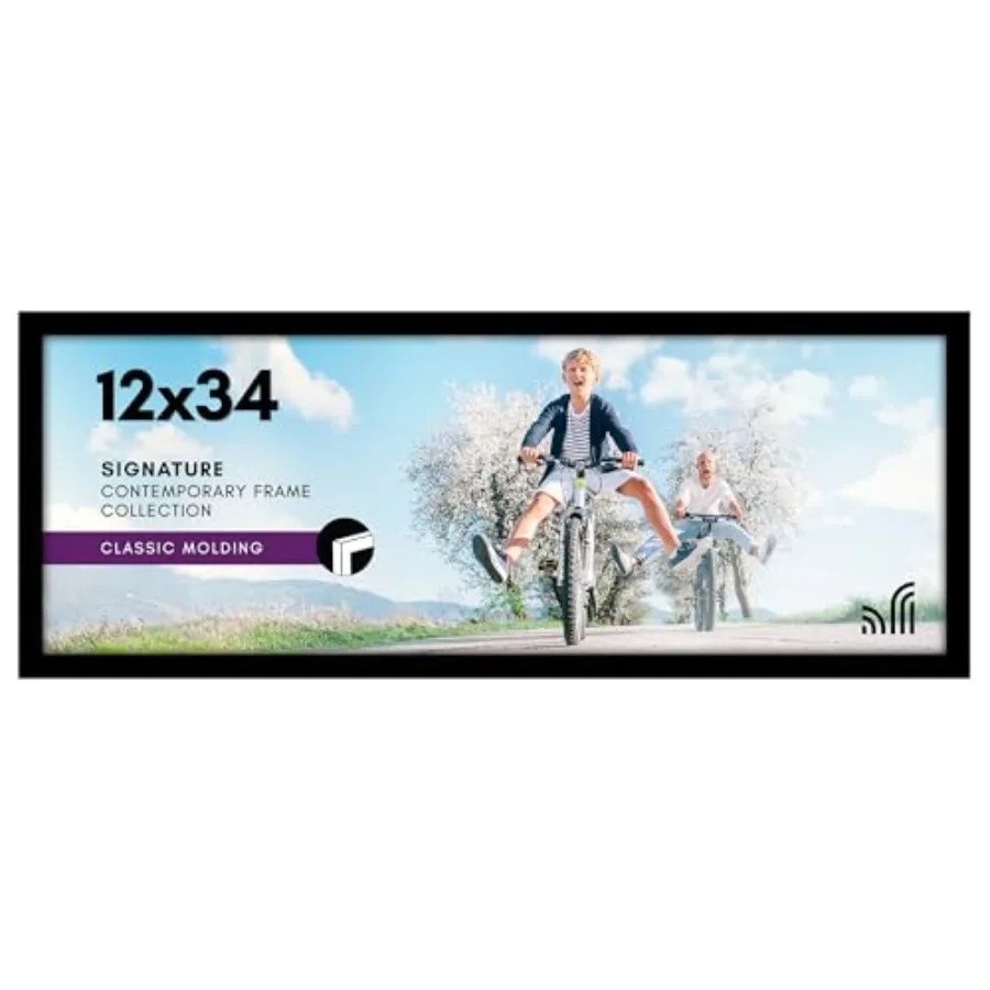 

Рамка для постеров 12x34 с полированным оргстеклом - Коллекция Signature - Рамки в галерейном стиле из инженерной древесины - Фоторамка