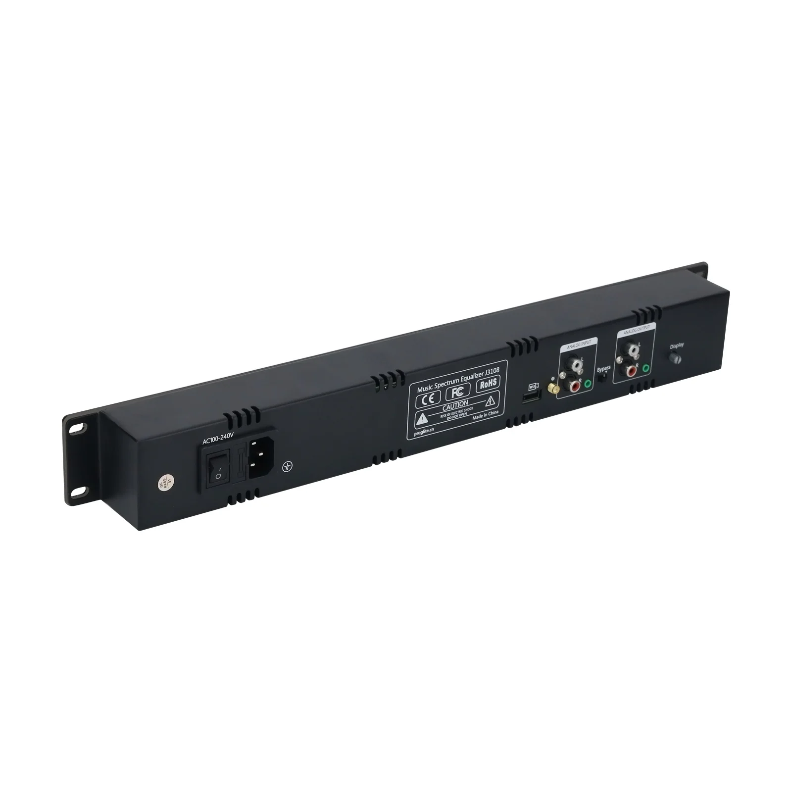 2026 Professional 31 Bands Music Spectrum Display Dual Channel 15 Bands Digital Equalizer With Remote Control