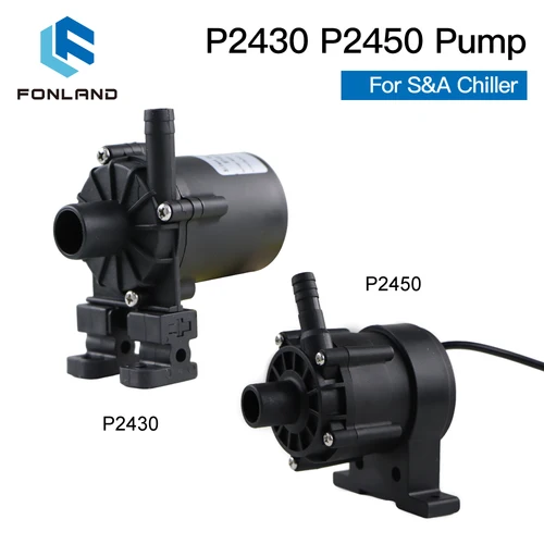 Bomba de agua FONLAND P2430 P2450 para enfriador industrial S&A CW3000 TG(DG) CW5000 TG(DG) CW5200 TH(DH)