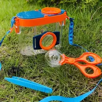 Bug Viewer Magnifier Insect Observation Box Observer Kit Outdoor Insect Catcher Cage Children Elementary Science Experiment Tool