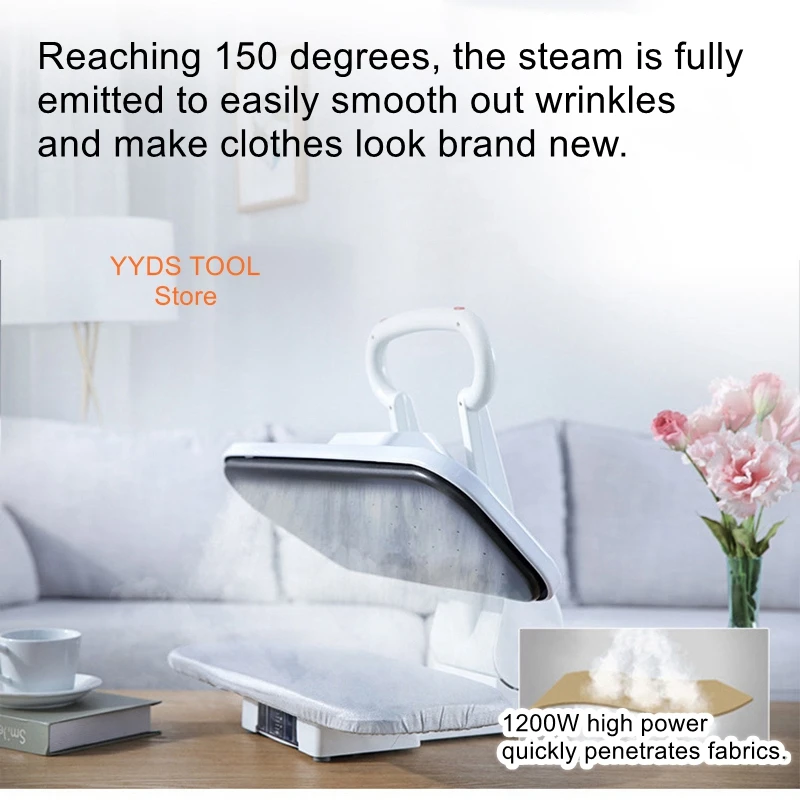 Portable steam iron ironing board automatic mini steam ironing machine home commercial drying sheets