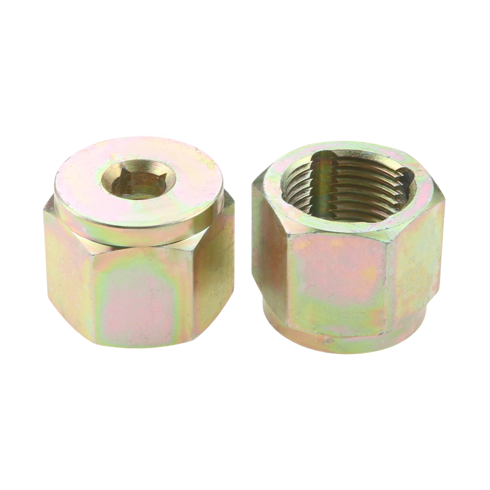 2pcs 05265 Faucet Hex Thread Cleaner Adapter for Outdoor Home Faucet 3/8 Inch Socket Drive Hose Alloy Steel Cleaning Repair Tool