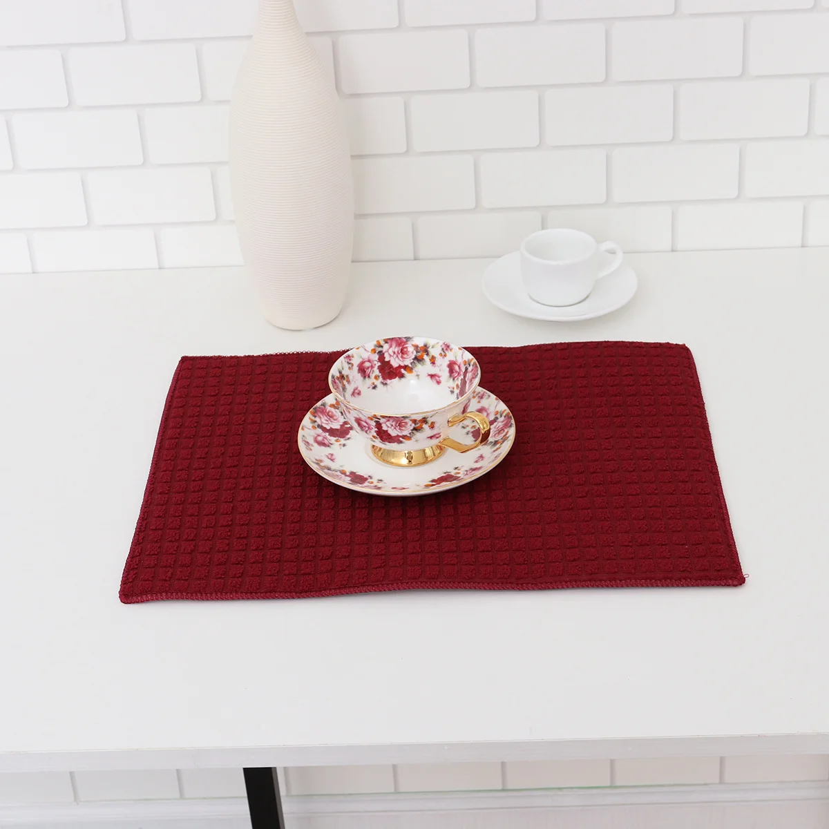 

38 X51cm Bowl Pad Drying Micro Cloth Microfiber Cleaning Miniature Towel Towels