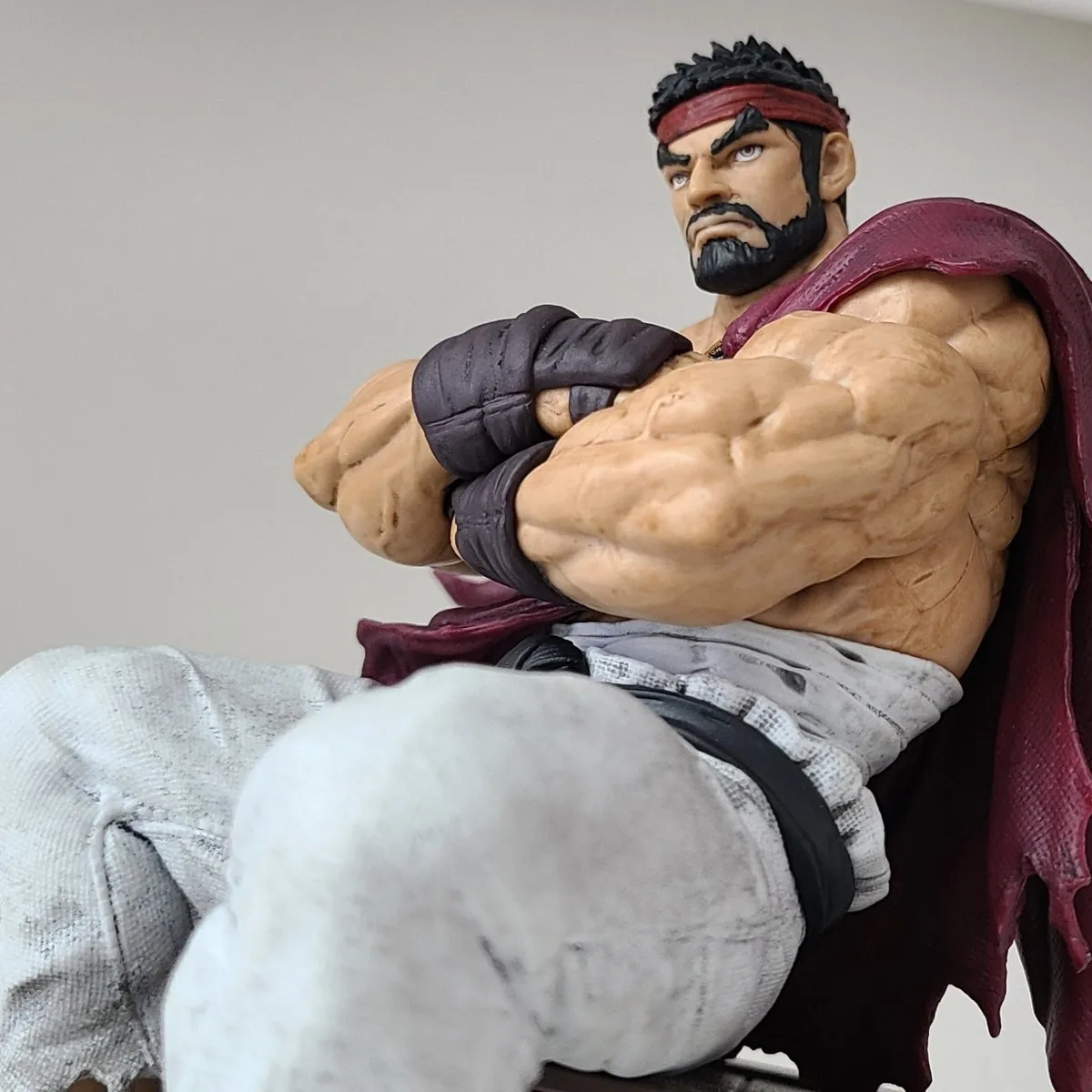 تمثال سيجا ستريت فايتر 6 ريو قابل للجمع على سطح المكتب من مادة PVC & ABS هدية مرخصة رسمية لمحبي ألعاب القتال/جامعي #5