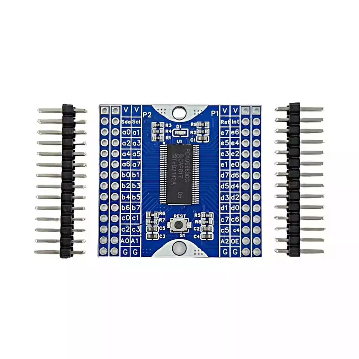 ABNJ PCA9698 وحدة I2C تتالي 40 قناة IO وحدة توسيع GPIO I/O لوح تمديد غير MCP23017