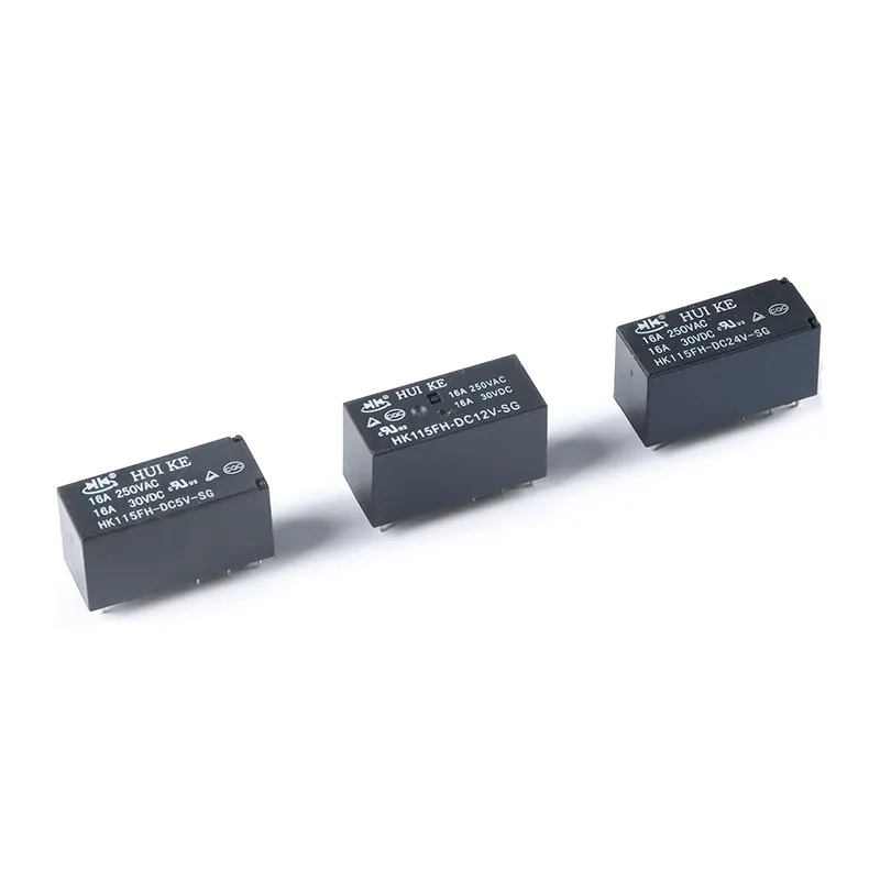 Huike relay HK115FH-DC5V/12V/24V-SG 8 pins, a set of converters, power relay