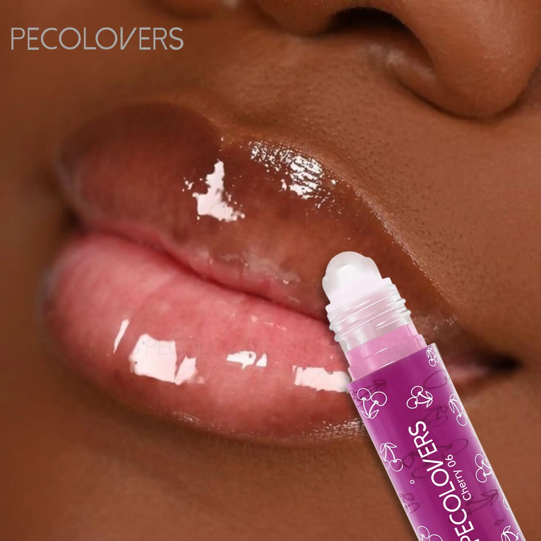 Cura delle labbra idratante e idratante adatta ai tipi di beige chiaro, lucida, duratura per asciugare