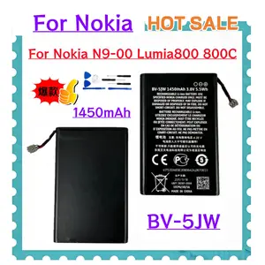 Bilashmart BackShell High quality Replacement battery Nokia N9 00 Lumia800 800C BV 5JW Battery +Free Tools