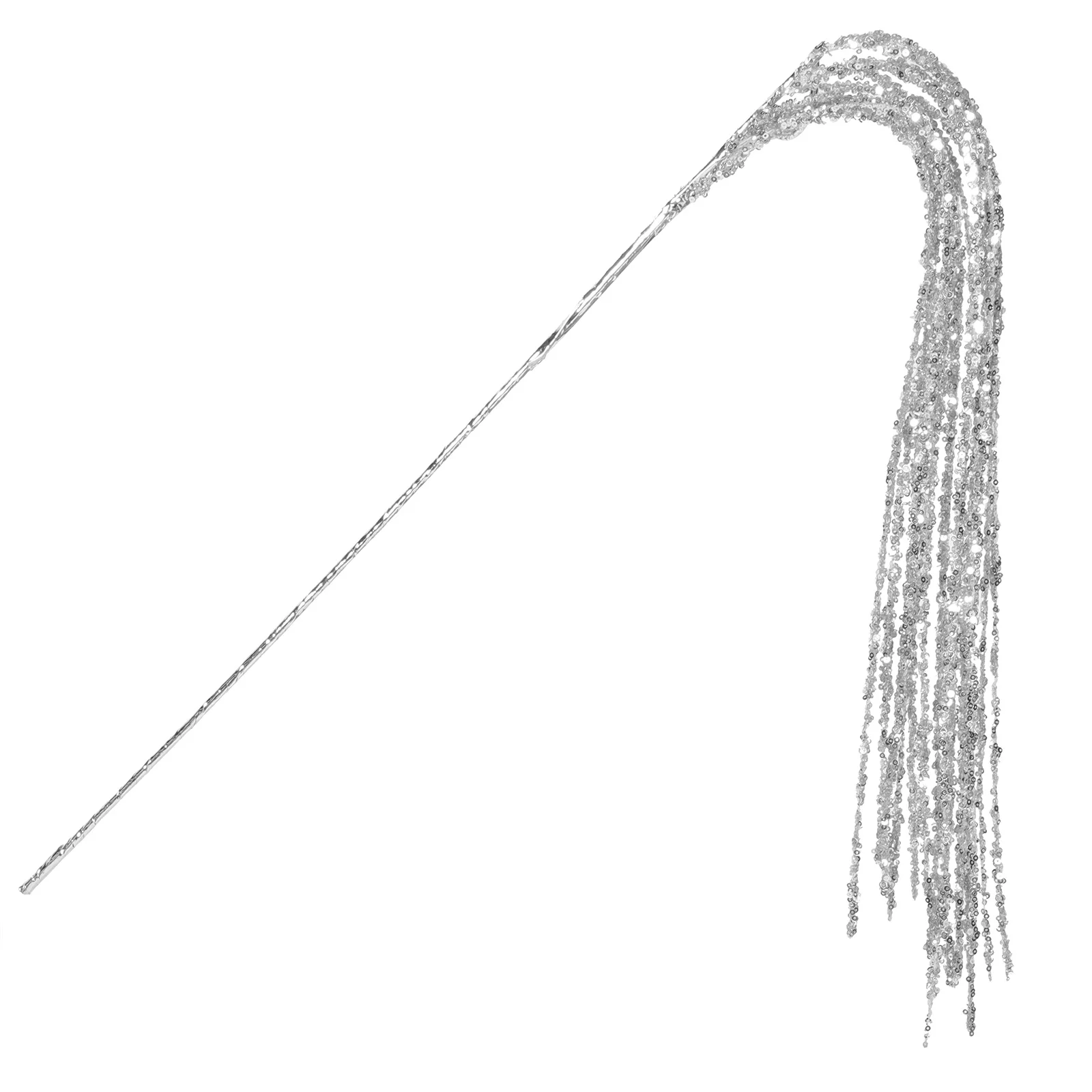 

1pcs Christmas Tree Ornaments Plastic Xmas Decorations Artificial Bead Branches For Home Office Mall Tabletop Vase