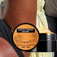 Crème auto-bronzante estivale sans soleil pour le visage et le corps, pour un éclat naturel, lotion bronzante facile à utiliser 6