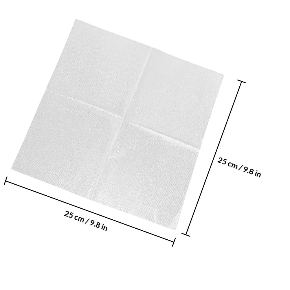 8Pcs Embroidery Transfer Paper Water Soluble Stabilizer Film for DIY Shoes T Shirts Clothing Sewing Embroidery Projects Kit