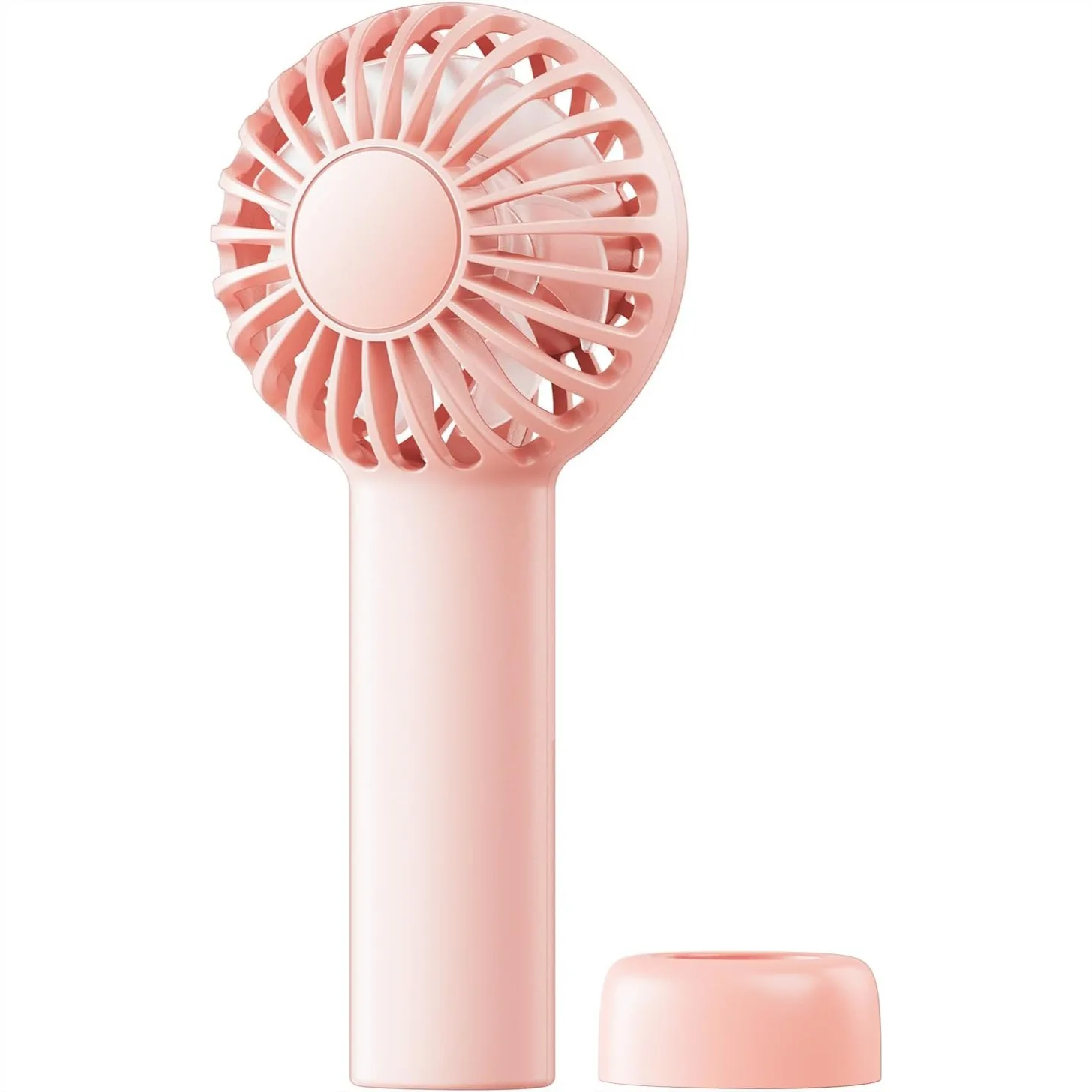 

Mini Portable Fan Rechargeable Handheld Fan with 3 Speeds for Travel Essentials, Lash, Makeup, Eyelash, Kids, Girls, Women - USB