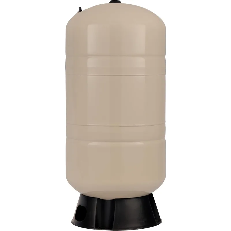 RL34A 34-Gallon Vertical Pre-Charged Pressure Tank with Thermoplastic Base for Well Pumps, 1-Inch FNPT System Connection,