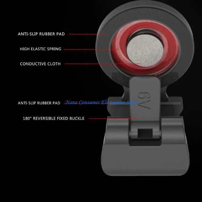 G7NE A9 Joystick Smartphone Mini for Touch Screen Joypad Universal Clip-on Clamp for King's Glory Tablet Arcade
