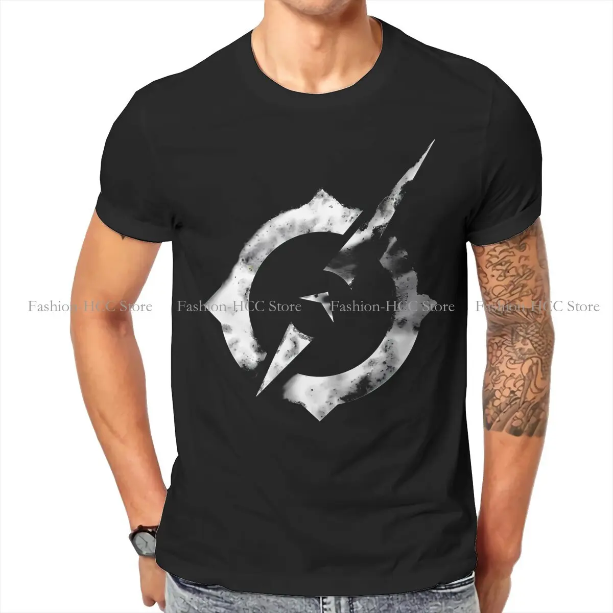 Специальная футболка Outriders, черная миф, Wukong, высокое качество, креативная графическая футболка Специальная футболка Outriders, черная миф, Wukong, высокое качество, креативная графическая футболка