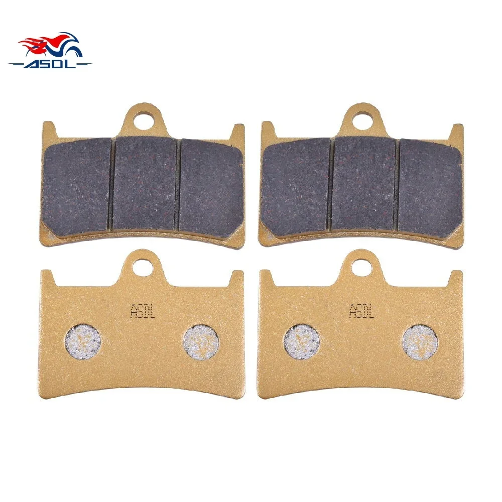 Motorcycle Accessories Front Rear Brake Pads Disc Tablets Set for Yamaha BT1100 BT1100P Bulldog 2002-2006 2003 2004 2005 BT 1100