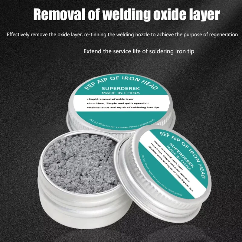 Soldering Iron Tip Refresher Non-stick Tin Solder Cream Clean Paste Oxide Solder Iron Tip Refresh Tip Tinner Activator