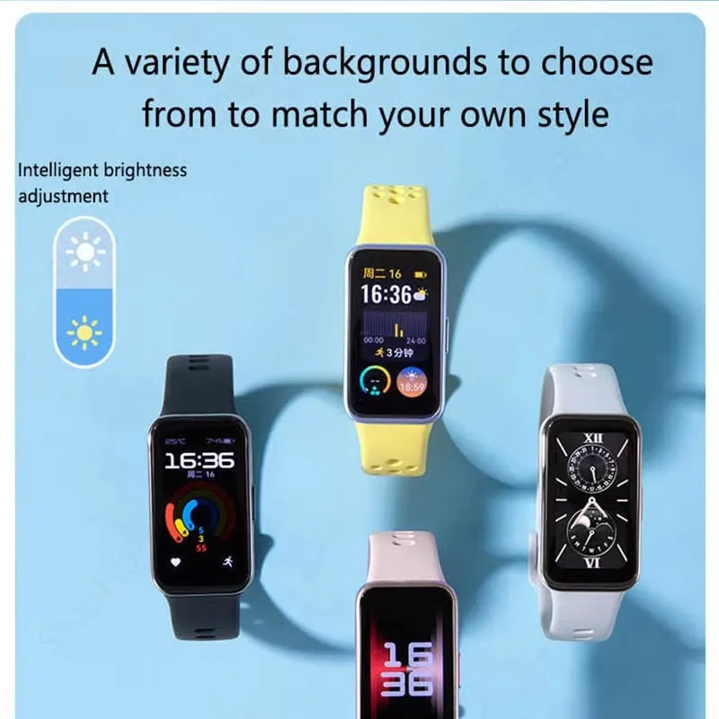 2025 New Original HUAWEI Band 9 Smart bracelet 1.47'' AMOLED Screen Heart Rate 2 Weeks Battery Life Smartband