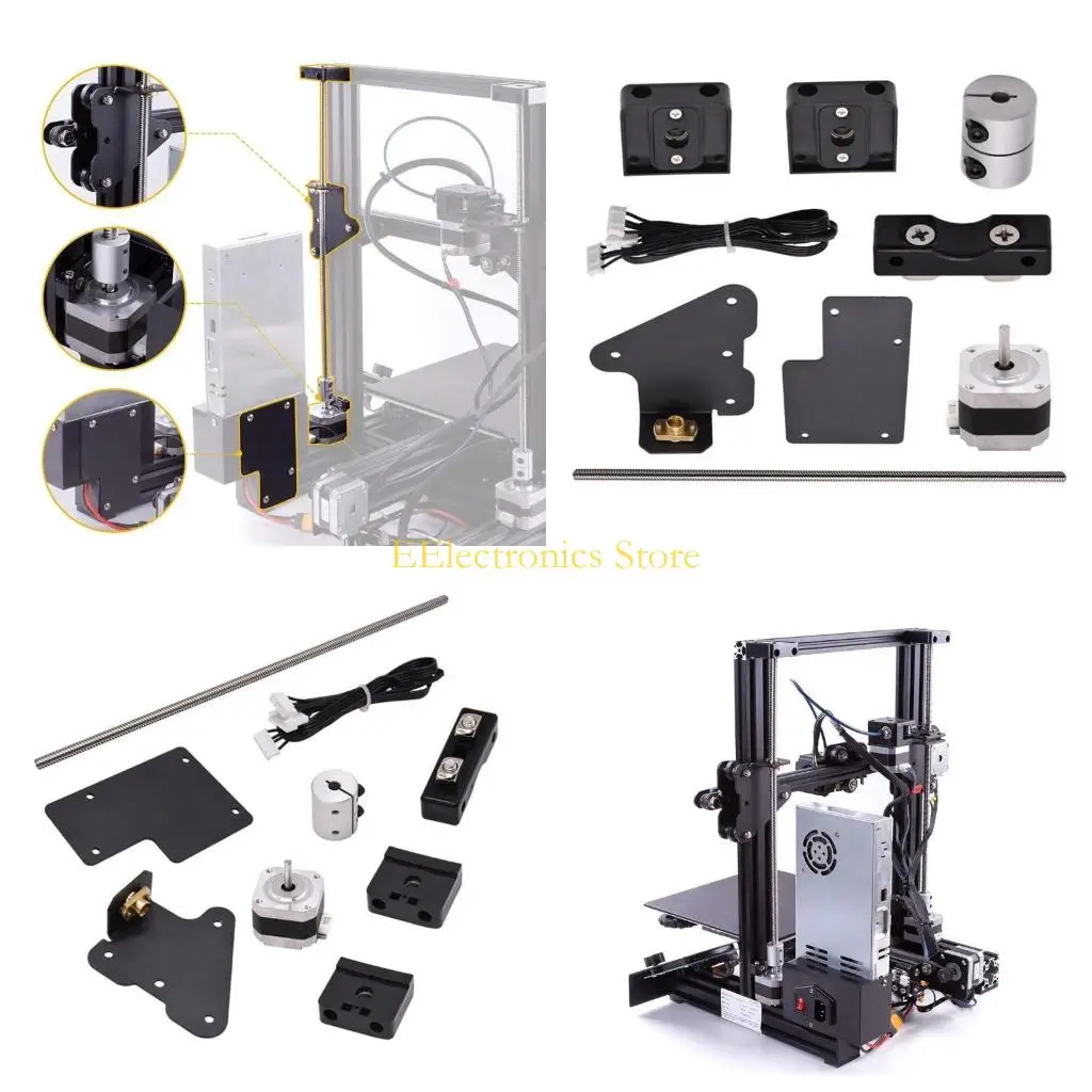 

B03C Dual z Axise Atgrade Sat для Ender3 3PRO 3D-принтер с винтом с шаговым двигателем