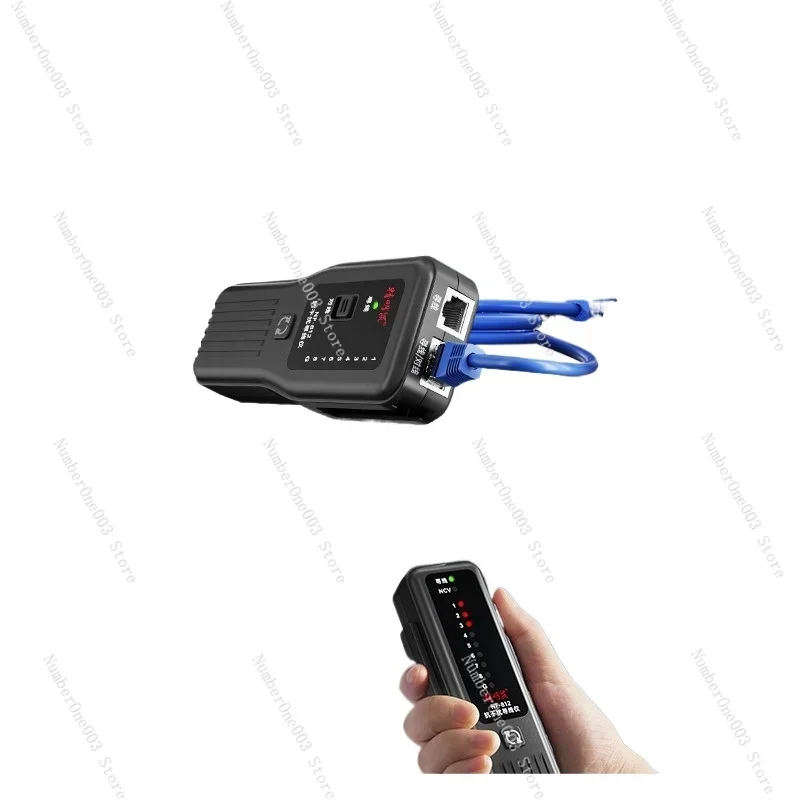 مكتشف الخط NF-812 أداة دورية الخط المضادة للتدخل كاشف كابل الشبكة متعدد الوظائف