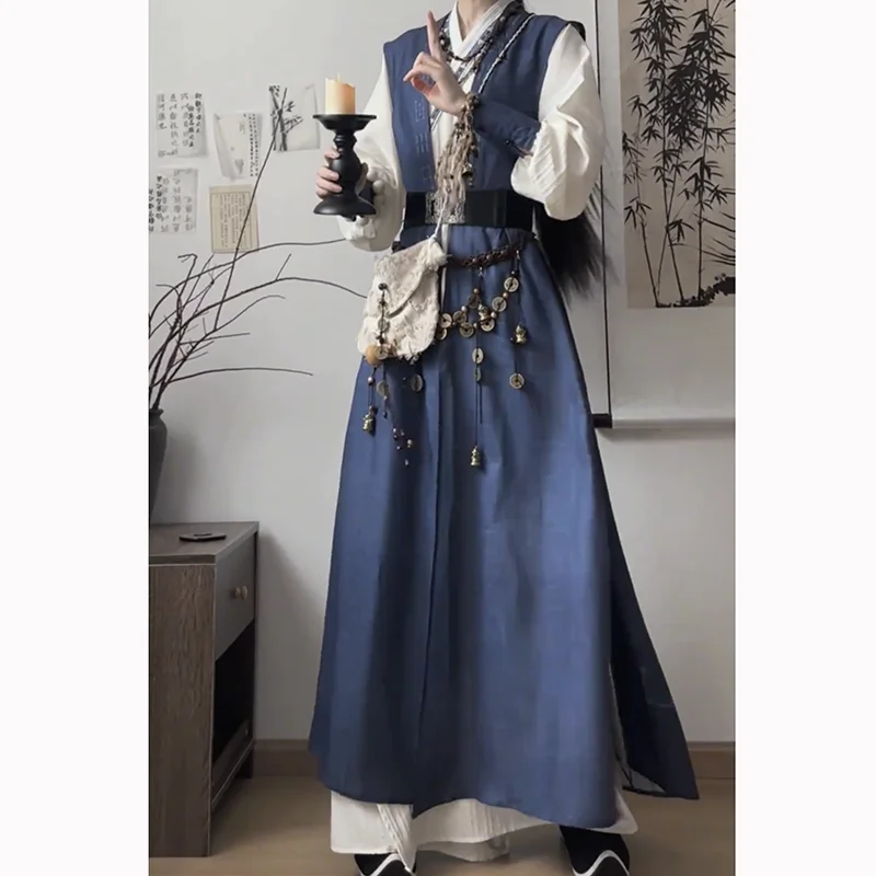 TGCF 2HA moran Costume Cosplay monaco taoista Cos Dress Hanfu Set completo uomo donna intrattenimento musiche e canzoni cinesi