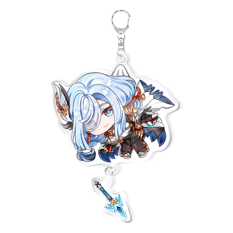 Heißes Spiel Xiao Collei Tighnari Dori Nahida Schlüsselanhänger Anime Zubehör Schlüsselanhänger Rucksack Anhänger Prop Fans Geschenk – Detail 4