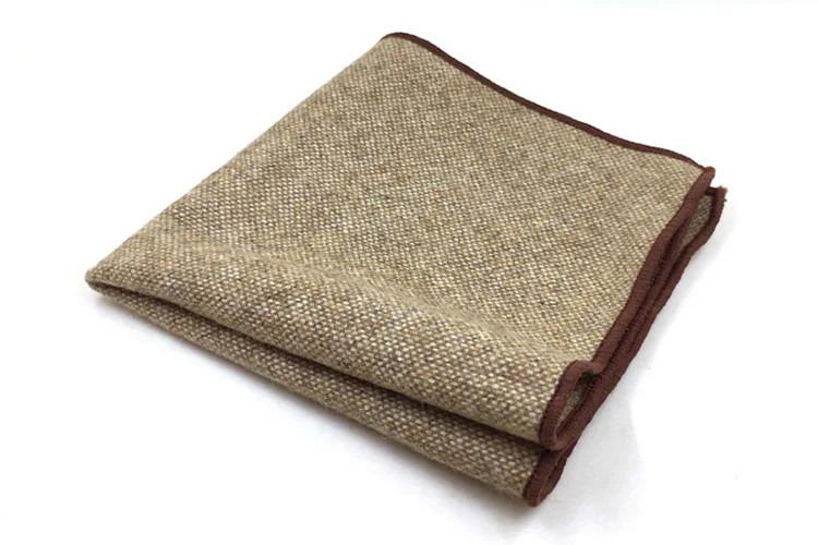 Lenço Padrão Herringbone para Homens, Bolso Quadrado Xadrez, Toalha de Bolso Xadrez Hanky, Terno Da Moda