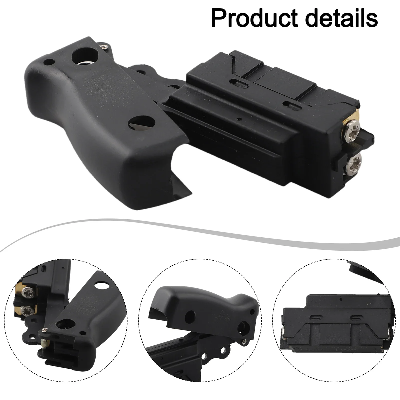 

1pc Trigger Switch For DW708 Miter Saw Aftermarket Trigger Switch Overhang Type 153609-00 SW38D Power Tools Switch Parts